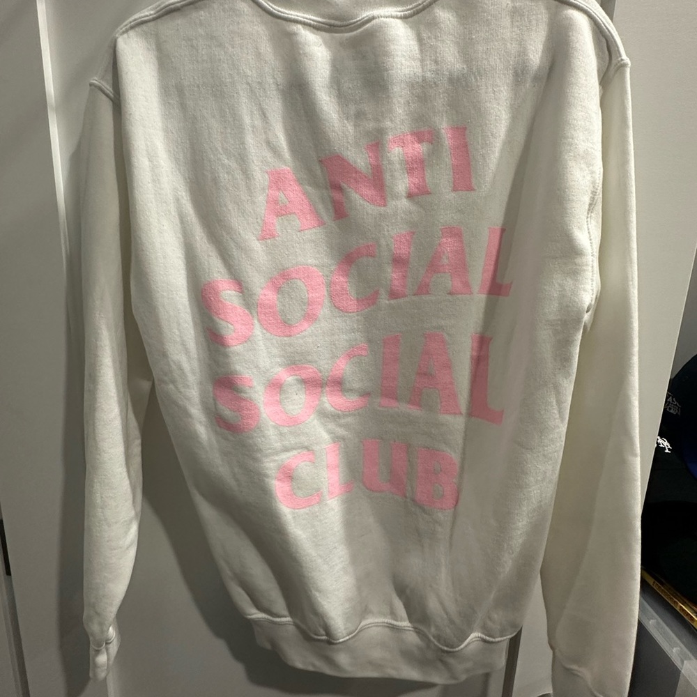 Anti Social Social Club White Crewneck